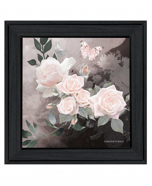 Noir Roses 1 [4] Black Framed Print Wall Art - Homeroots - Flyclothing LLC
