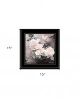 Noir Roses 1 [5] Black Framed Print Wall Art - Homeroots - Flyclothing LLC