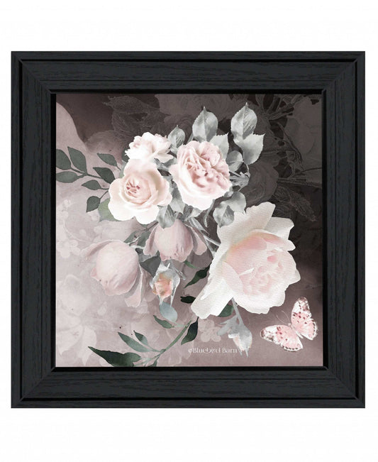 Noir Roses IV 4 Black Framed Print Wall Art - Homeroots - Flyclothing LLC