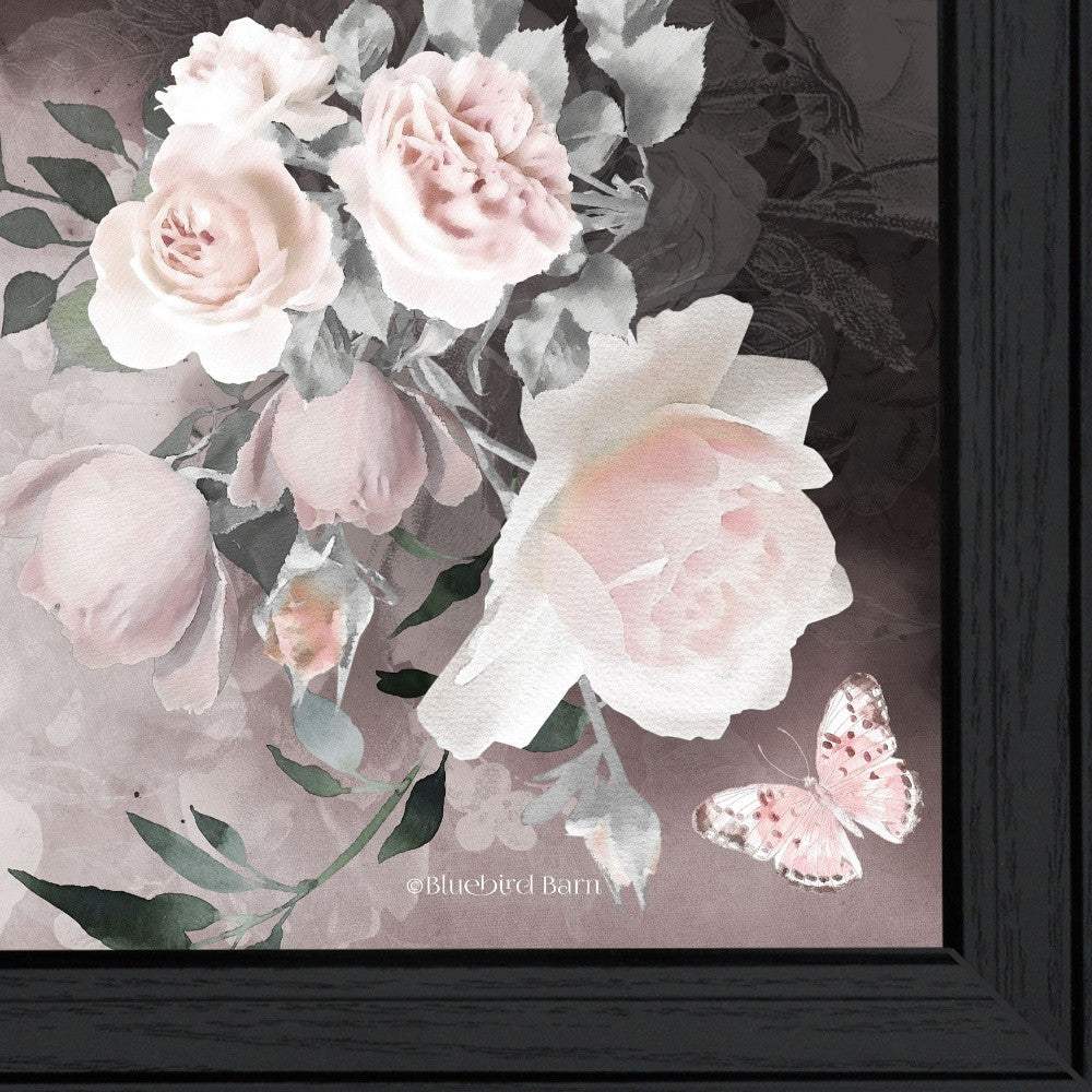 Noir Roses IV 4 Black Framed Print Wall Art - Homeroots - Flyclothing LLC