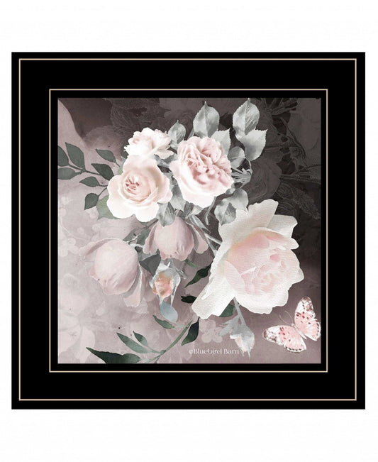 Noir Roses IV 5 Black Framed Print Wall Art - Homeroots - Flyclothing LLC