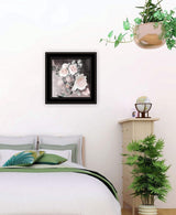 Noir Roses IV 5 Black Framed Print Wall Art - Homeroots - Flyclothing LLC