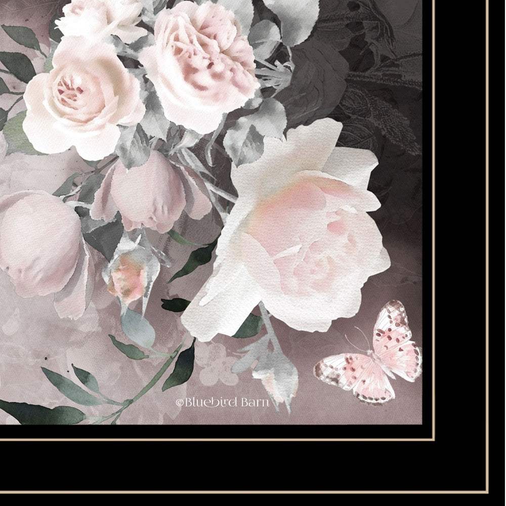 Noir Roses IV 5 Black Framed Print Wall Art - Homeroots - Flyclothing LLC