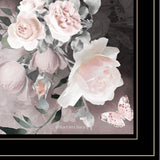 Noir Roses IV 5 Black Framed Print Wall Art - Homeroots - Flyclothing LLC
