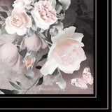 Noir Roses IV 5 Black Framed Print Wall Art - Homeroots