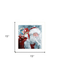 Santas Presents 2 White Framed Print Wall Art - Homeroots