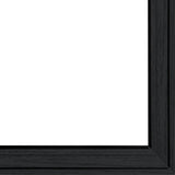 Santas Tree Star 2 Black Framed Print Wall Art - Homeroots