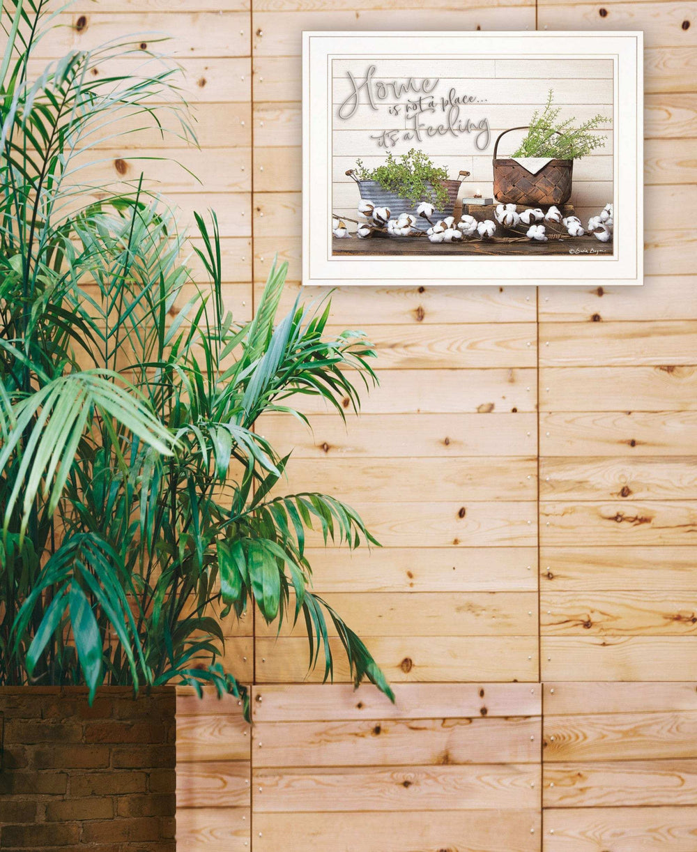 Home is not a Place 2 White Framed Print Wall Art - Homeroots - Flyclothing LLC