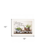 Home is not a Place 2 White Framed Print Wall Art - Homeroots - Flyclothing LLC