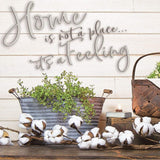 Home is not a Place 2 White Framed Print Wall Art - Homeroots - Flyclothing LLC