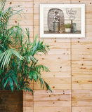 Today I Choose Joy 2 White Framed Print Wall Art - Homeroots - Flyclothing LLC