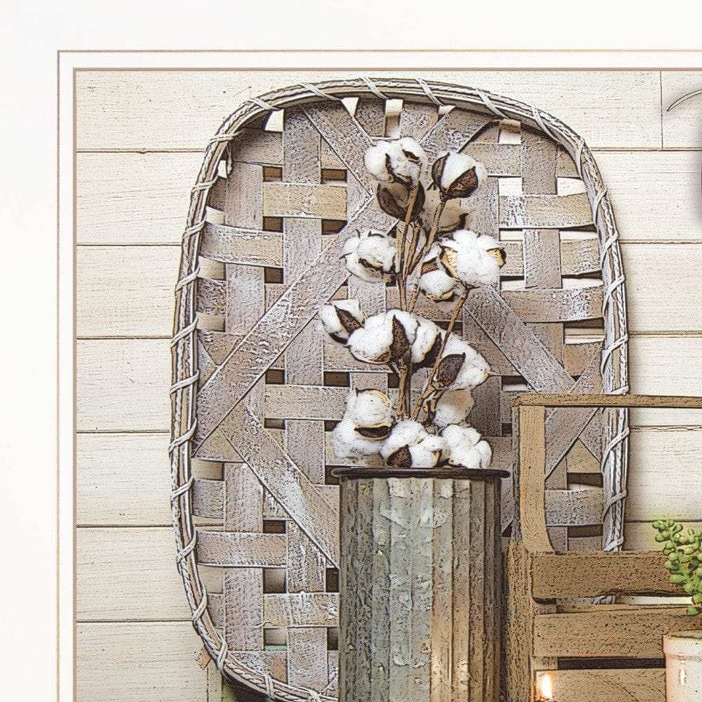 Today I Choose Joy 2 White Framed Print Wall Art - Homeroots - Flyclothing LLC