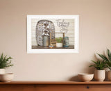 Today I Choose Joy 2 White Framed Print Wall Art - Homeroots - Flyclothing LLC
