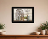 Today I Choose Joy 3 Black Framed Print Wall Art - Homeroots - Flyclothing LLC