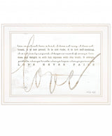 Love Never Fails 2 White Framed Print Wall Art - Homeroots - Flyclothing LLC