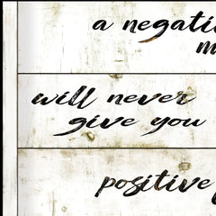 Positive Life 3 Black Framed Print Wall Art - Homeroots