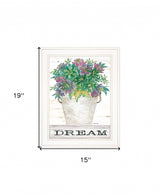 Dream Succulents 2 White Framed Print Wall Art - Homeroots - Flyclothing LLC