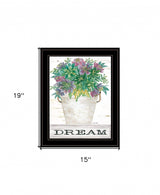 Dream Succulents 3 Black Framed Print Wall Art - Homeroots - Flyclothing LLC