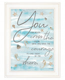 You Can Never 2 White Framed Print Wall Art - Homeroots