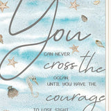 You Can Never 2 White Framed Print Wall Art - Homeroots - Flyclothing LLC