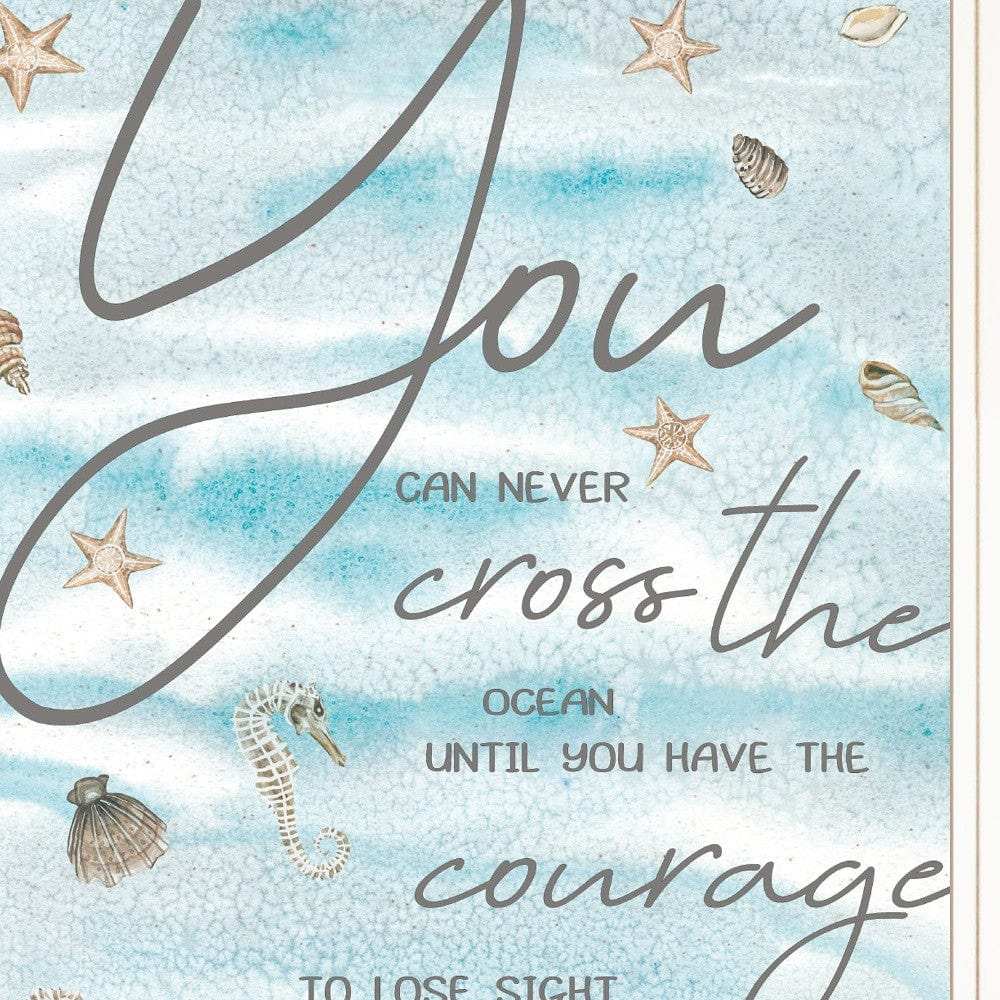 You Can Never 2 White Framed Print Wall Art - Homeroots - Flyclothing LLC