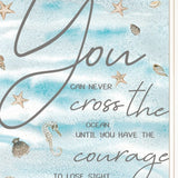 You Can Never 2 White Framed Print Wall Art - Homeroots