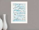 You Can Never 2 White Framed Print Wall Art - Homeroots - Flyclothing LLC