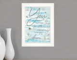 You Can Never 2 White Framed Print Wall Art - Homeroots