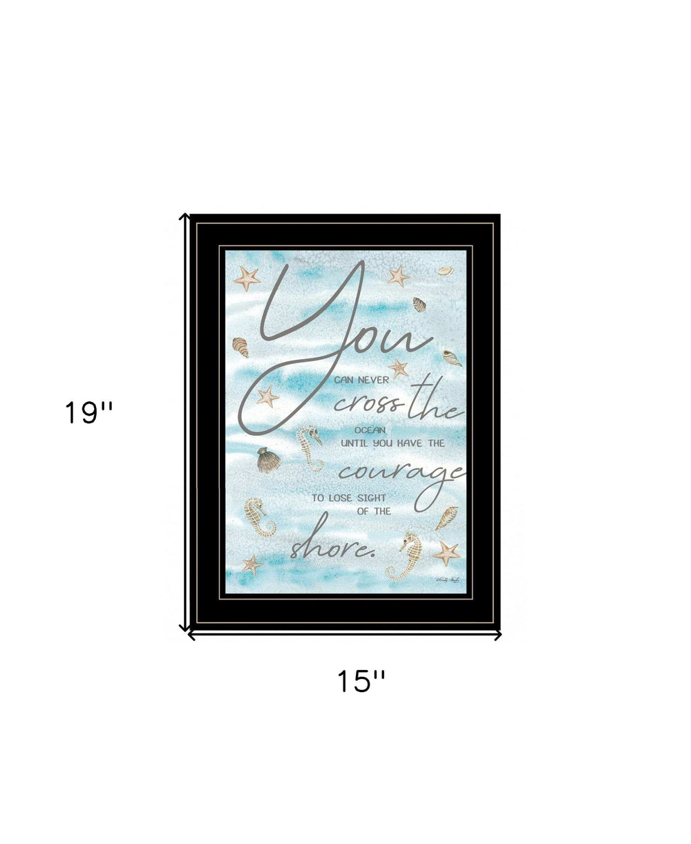 You Can Never 3 Black Framed Print Wall Art - Homeroots - Flyclothing LLC