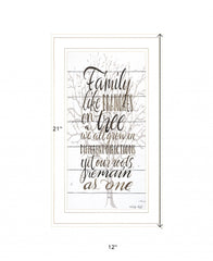 Family 4 White Framed Print Wall Art - Homeroots