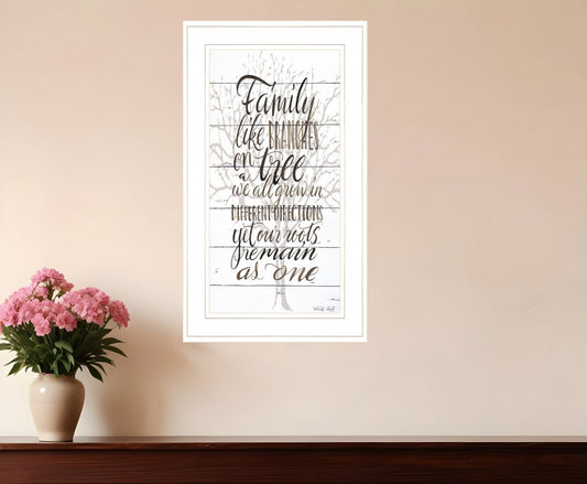 Family 4 White Framed Print Wall Art - Homeroots