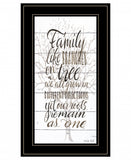 Family 5 Black Framed Print Wall Art - Homeroots