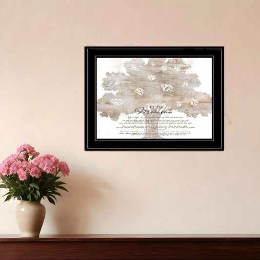 In the Moment 3 Black Framed Print Wall Art - Homeroots