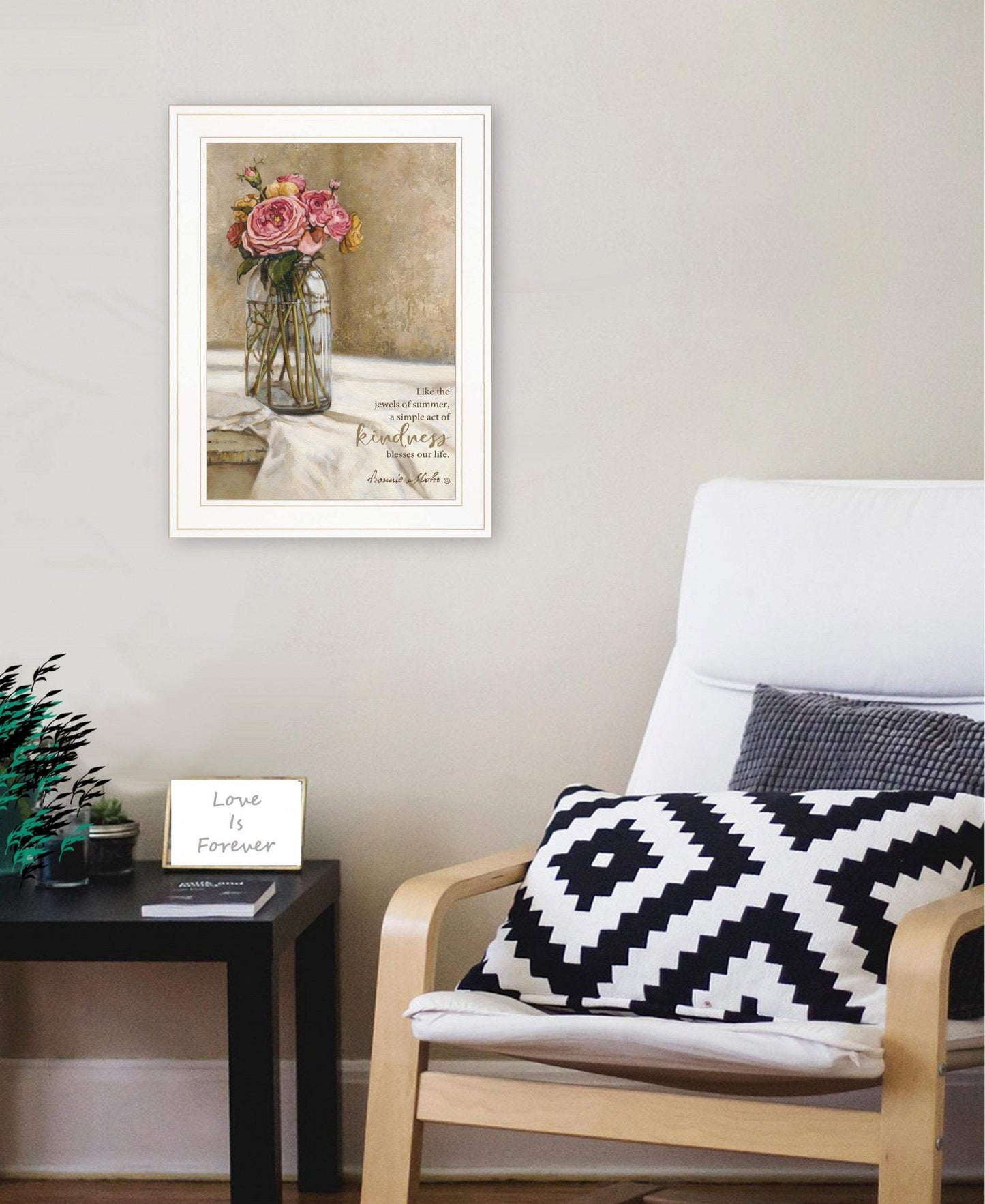Jewels of Summer 1 White Framed Print Wall Art - Homeroots - Flyclothing LLC