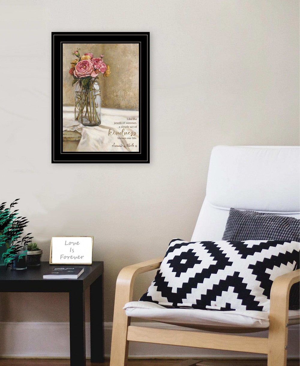 Jewels of Summer 2 Black Framed Print Wall Art - Homeroots - Flyclothing LLC