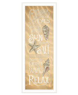 Close Your Eyes 2 White Framed Print Wall Art - Homeroots - Flyclothing LLC