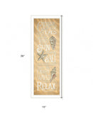 Close Your Eyes 2 White Framed Print Wall Art - Homeroots - Flyclothing LLC