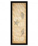 Close Your Eyes 3 Black Framed Print Wall Art - Homeroots