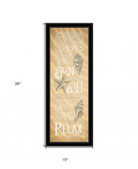 Close Your Eyes 3 Black Framed Print Wall Art - Homeroots