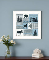 Cabin in the Woods 2 White Framed Print Wall Art - Homeroots - Flyclothing LLC