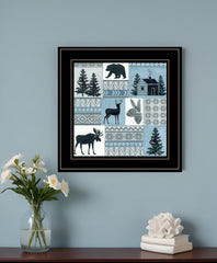 Cabin in the Woods 3 Black Framed Print Wall Art - Homeroots