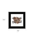 Coffee and Friends 3 Black Framed Print Wall Art - Homeroots - Flyclothing LLC