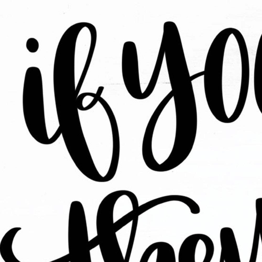 If You Feed Them 1 White Framed Print Wall Art - Homeroots - Flyclothing LLC