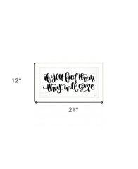 If You Feed Them 1 White Framed Print Wall Art - Homeroots