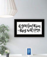If You Feed Them 2 Black Framed Print Wall Art - Homeroots - Flyclothing LLC
