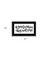 If You Feed Them 2 Black Framed Print Wall Art - Homeroots - Flyclothing LLC