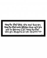 May the Lord Bless You and Keep You 2 Black Framed Print Wall Art - Homeroots - Flyclothing LLC