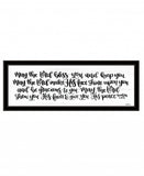 May the Lord Bless You and Keep You 2 Black Framed Print Wall Art - Homeroots