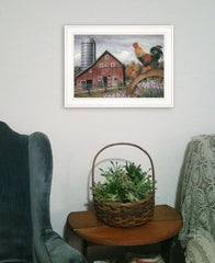 Good Morning Vermont 2 White Framed Print Wall Art - Homeroots