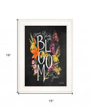 Bloom with Grace 2 White Framed Print Wall Art - Homeroots - Flyclothing LLC